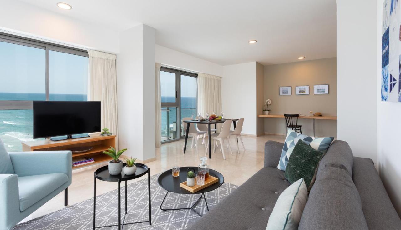 Aparthotel Okeanos On The Beach Herzliya Екстер'єр фото